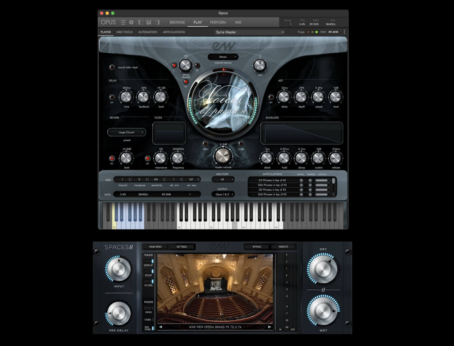 EastWest Voices of Passion (Bonus Spaces II Reverb)